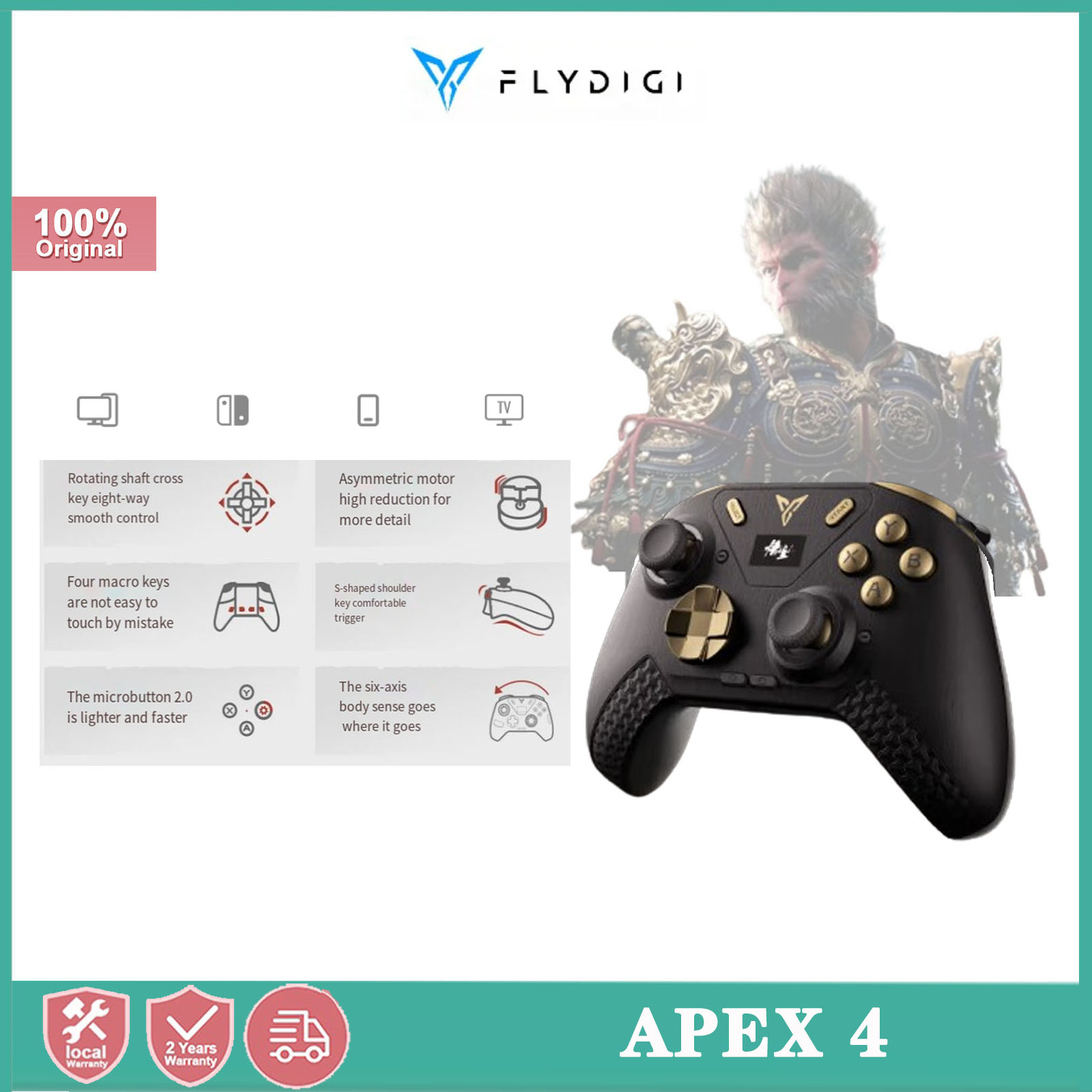 ทำความรู้จักกับ Flydigi Apex4 คอนโทรลเลอร์ในตำนานสำหรับนักเล่นเกมยุคใหม่